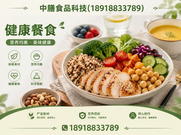 奉贤区中膳食品科技展示图
